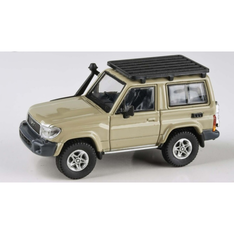 1/64 Paragon 2014 Toyota Land Cruiser 71 Short Wheel Base (Sandy Brown) Diecast Car Model