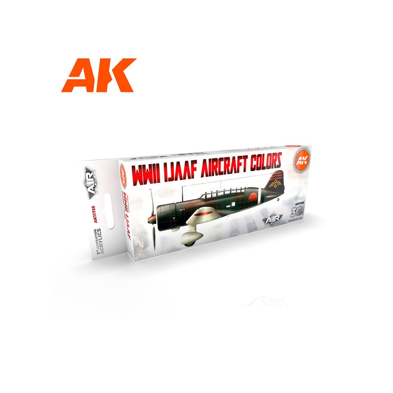 WWII IJAAF Aircraft Colors AK Interactive acrylic color AK11735