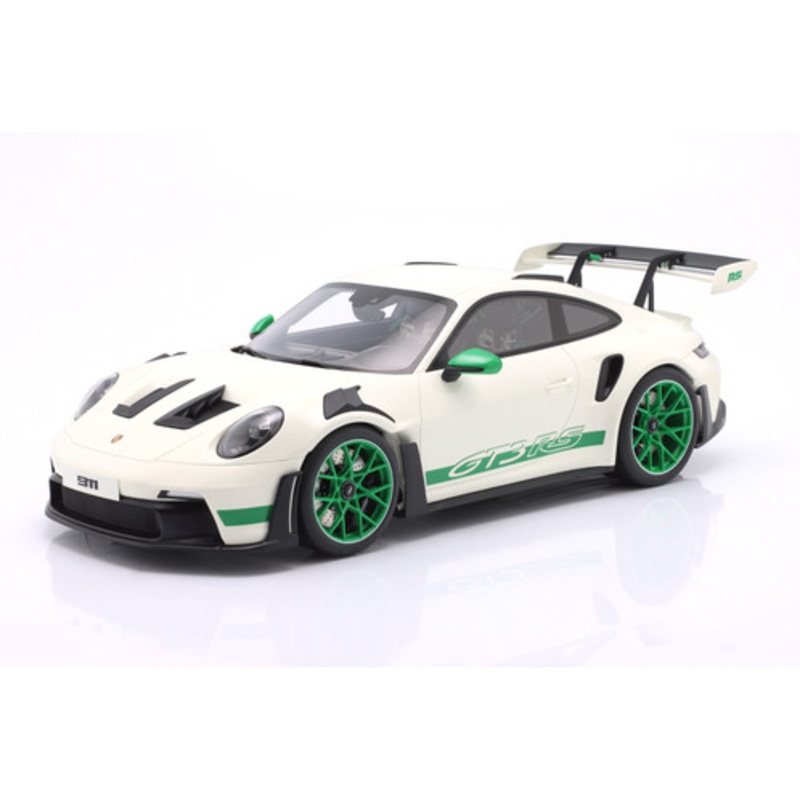 1/12 GT Spirit 2022 Porsche 911 (992) GT3 RS 2022 Tribute Carrera RS (White & Green) Car Model
