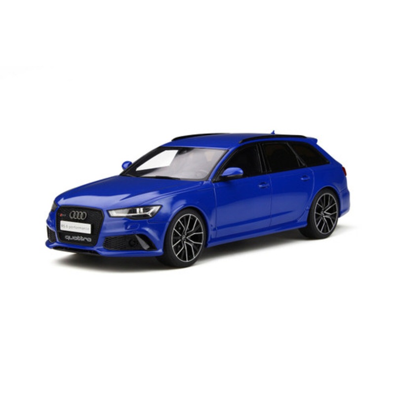 1/18 GT Spirit 2016 Audi RS6 Performance Nogaro Edition (Blue) Car Model