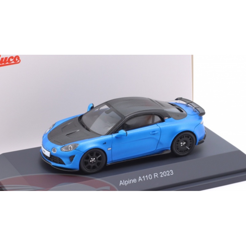1/43 Schuco 2023 Alpine A110 Radicale (Blue & Black) Car Model