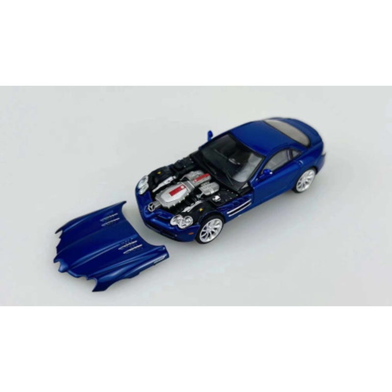 1/64 Stance Hunters Meredes McLaren SLR (Blue) Diecast Car Model