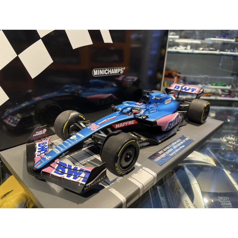 Alpine A522 n.14 BWT (2022) 1:18 - Australian GP - Fernando Alonso - Minichamps