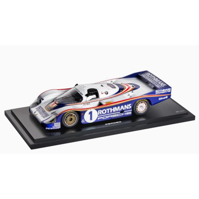 1/18 Dealer Edition 1982 Porsche 956 LH #1 Winner 24h LeMans Rothmans Porsche System Jacky Ickx, Derek Bell Car Model