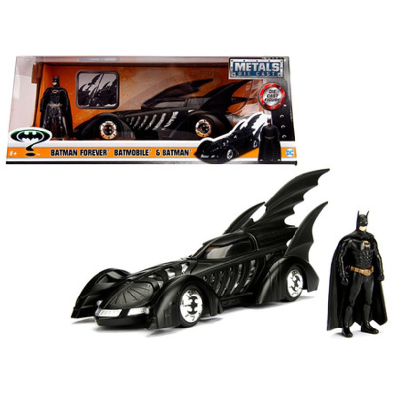 1/24 Jada 1995 Batman Forever Batmobile with Diecast Batman Figure Diecast Car Model