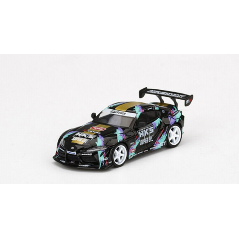1/64 Mini GT 2020 Toyota HKS GR Supra (A90) Tokyo Auto Salon Diecast Car Model