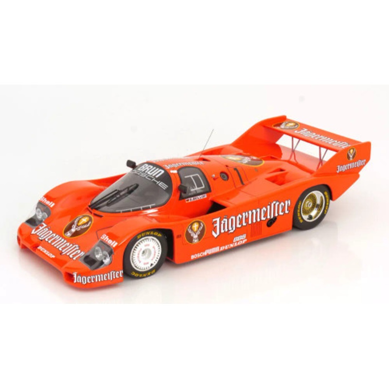 1/12 Werk83 1984 Porsche 956K Brun #1 3rd 200 miles Norisring Jgermeister Brun Motorsport Stefan Bellof Car Model