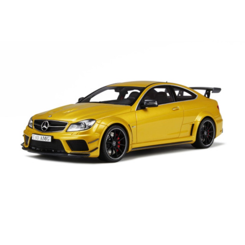 1/18 GT Spirit GTSpirit Mercedes-Benz Mercedes C63 AMG Black Series (Yellow) Resin Car Model