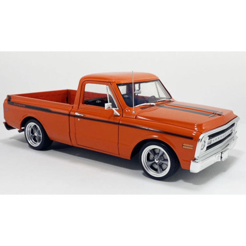 1/18 ACME 1969 Chevrolet C-10 Custom Yenko (Orange) Diecast Car Model