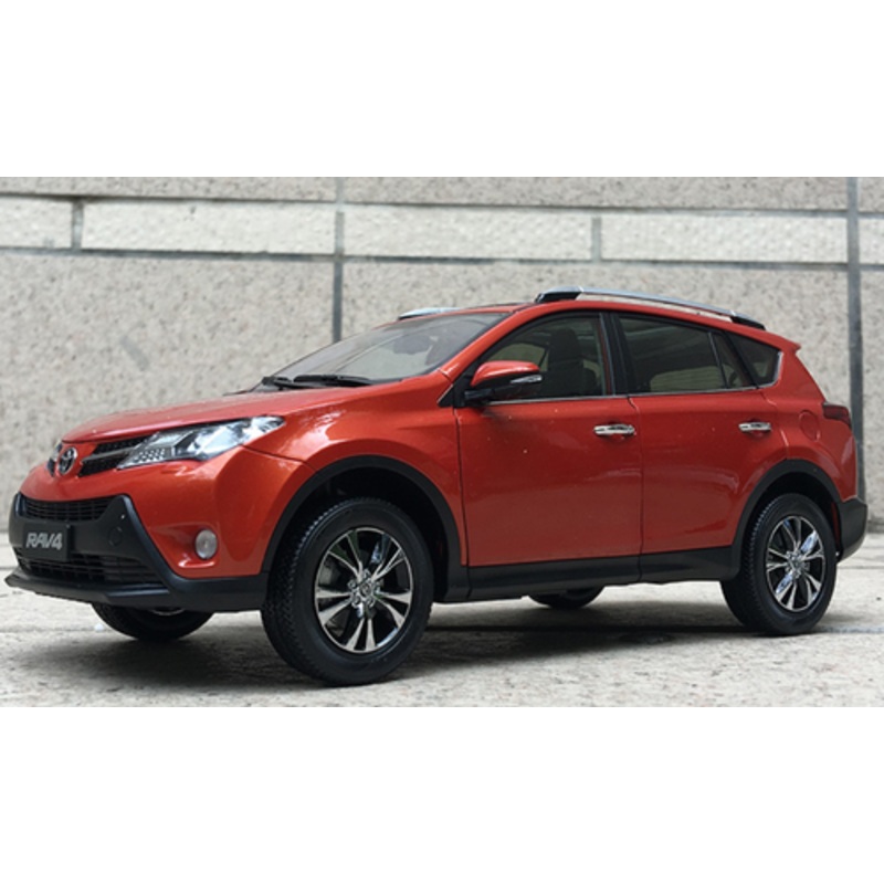 1/18 Dealer Edition 4th generation (XA40; 20122018) Toyota RAV4 RAV 4 (Orange) Diecast Car Model