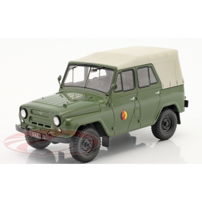 1/24 WhiteBox UAZ 169 (NVA) SUV (Olive Green) Car Model