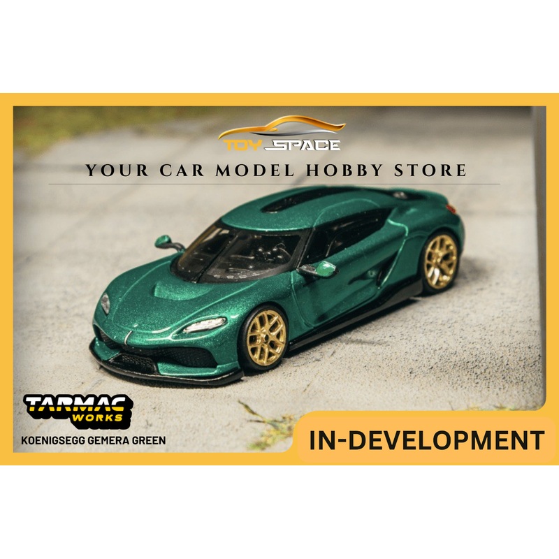 [TARMAC WORKS] 1:64 Koenigsegg Gemera Green