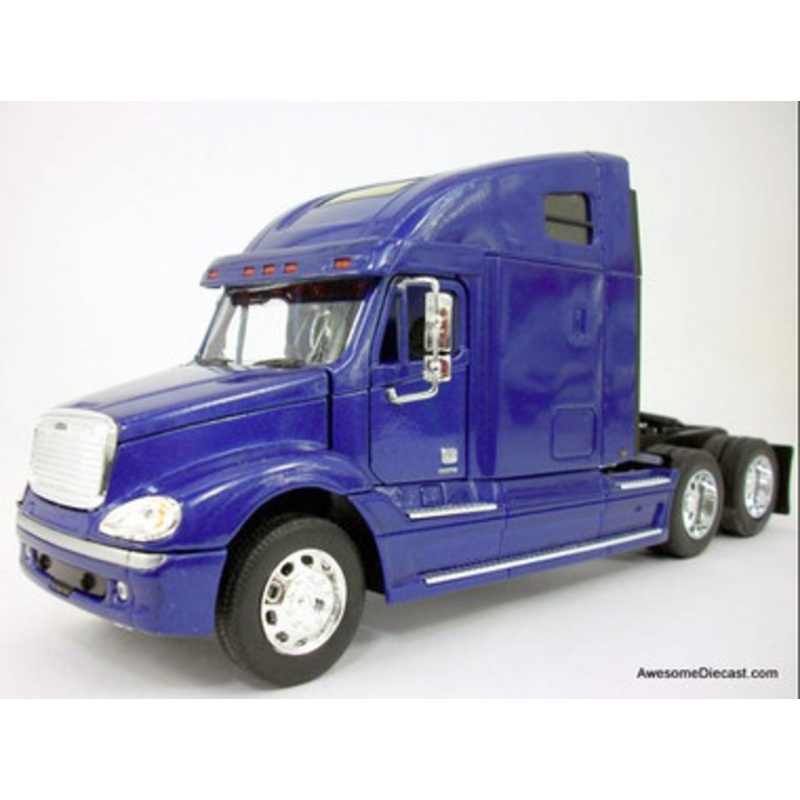 Welly 1:32 Freightliner Columbia Tractor, Metallic Blue