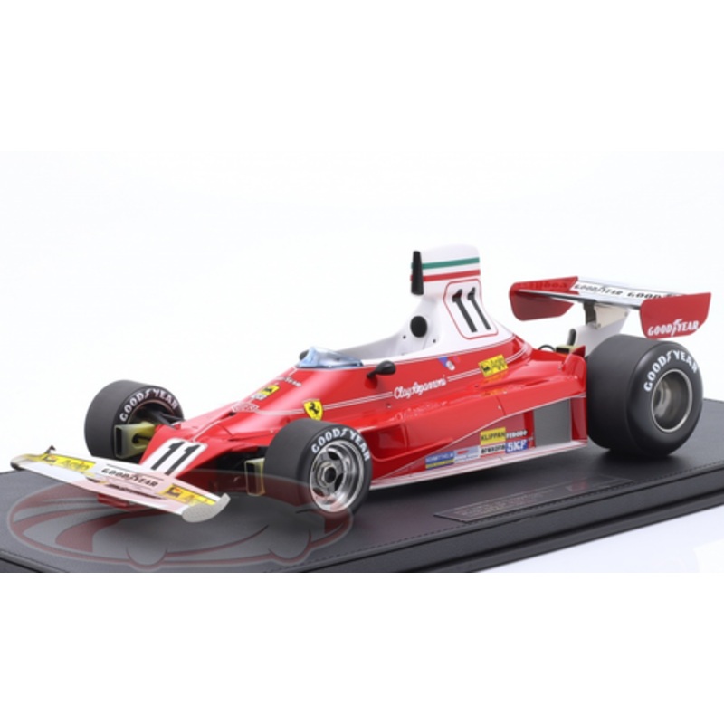 1/12 GP Replicas 1975 Formula 1 Clay Regazzoni Ferrari 312T #11 Winner Italian GP Car Model