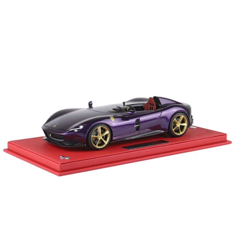 1/18 BBR Ferrari Monza SP1 (Hong Kong Purple) Car Model Limited 28 Pieces