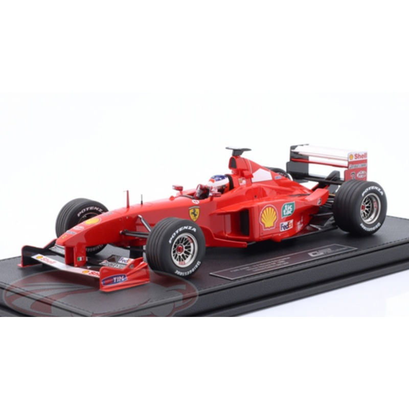 1/18 GP Replicas 1999 Formula 1 Michael Schumacher Ferrari F399 #3 Winner Monaco GP Car Model with Figure