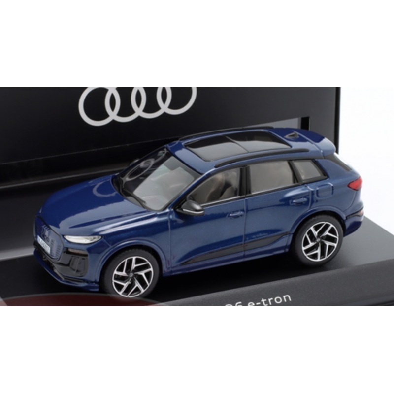 1/43 Dealer Edition Audi Q6 E-Tron (Ascari Blue) Car Model
