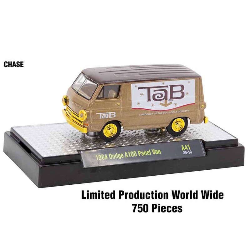 "Sodas" Set of 3 pieces Release 41 Limited Edition to 9250 pieces Worldwide 1/64 Diecast Model Cars by M2 Machines