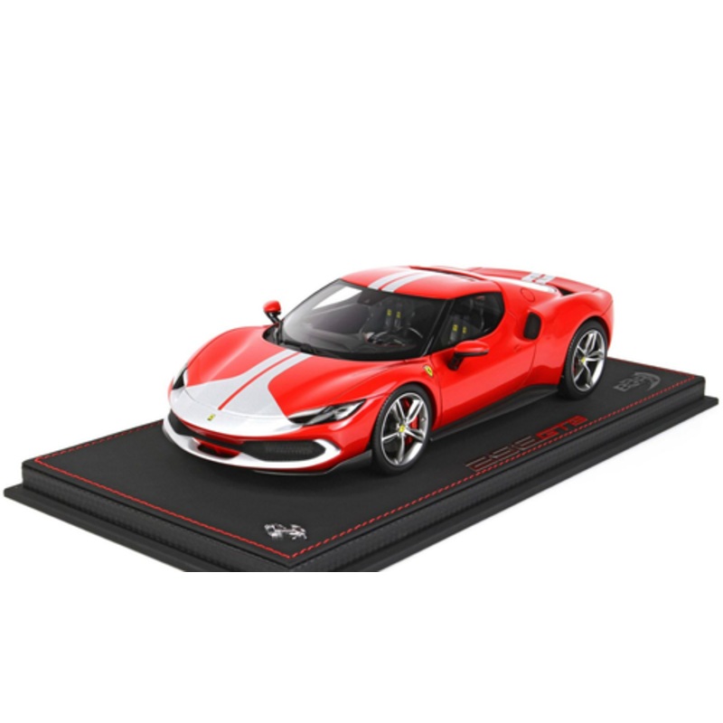 1/18 BBR Ferrari 296 Fiorano Trim (Rosso Corsa 322 Red) Resin Car Model Limited 99 Pieces