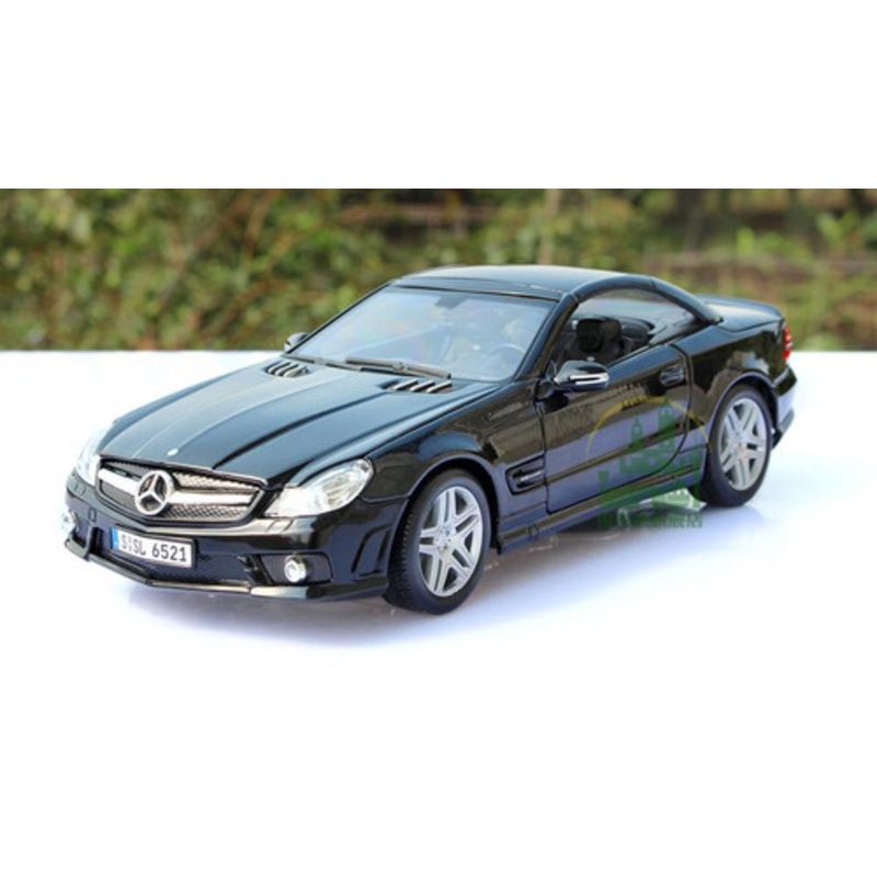 1/18 Maisto Premium Edition Mercedes-Benz MB SL65 AMG Coupe (Black) Diecast Car Model