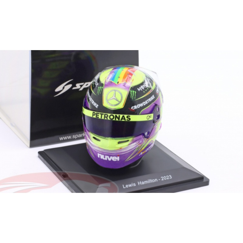 1/5 Spark 2023 Formula 1 Lewis Hamilton Mercedes-AMG Helmet Model