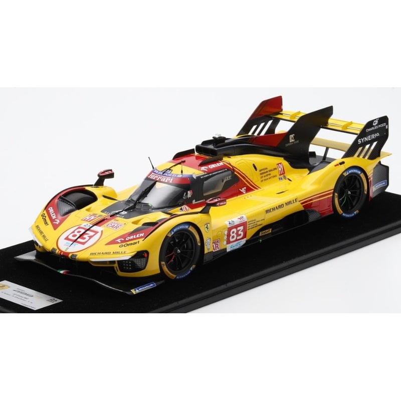 Ferrari - 499P n83 (2024) 1:12 - 24H Le Mans - R. Kubica - R. Schwartzman - Y. Ye - Looksmart