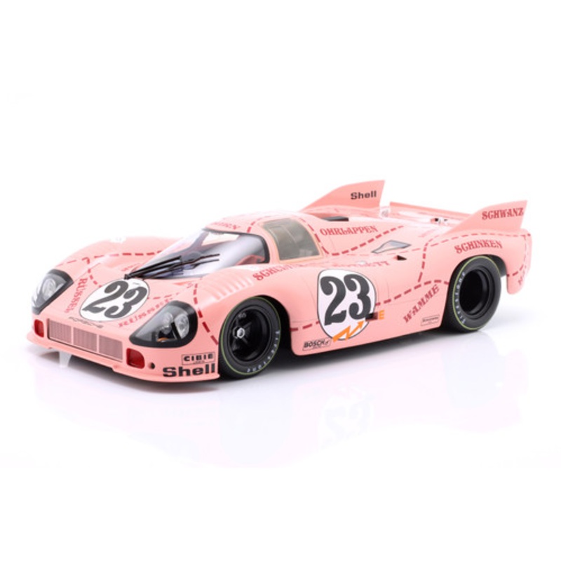 1/12 Werk83 1971 Porsche 917/20 Pink Pig #23 24h LeMans Martini Racing Team Reinhold Joest, Willi Kauhsen Car Model