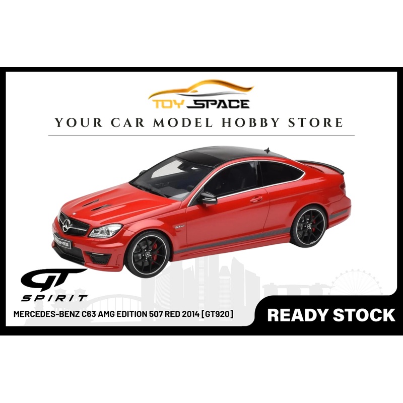 [GT SPIRIT] 1/18 Mercedes-Benz C63 AMG Edition 507 Red 2014 [GT920]