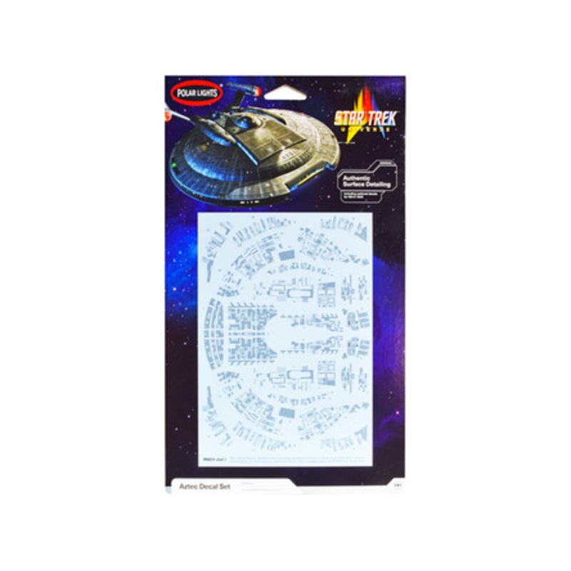 "Star Trek Universe" Aztec Decal Pack for NX-01 Enterprise Ship in 1/1000 Scale by Polar Lights