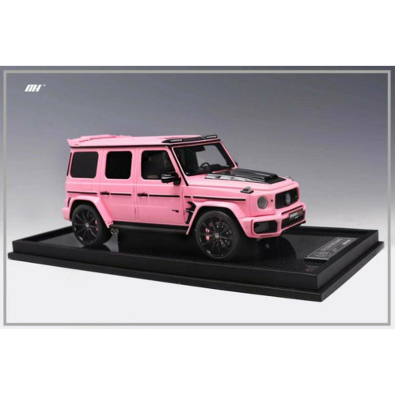 1/18 Motorhelix Mercedes-Benz Mercedes G-Class G63 AMG Brabus 800 (Pink) Resin Car Model Limited