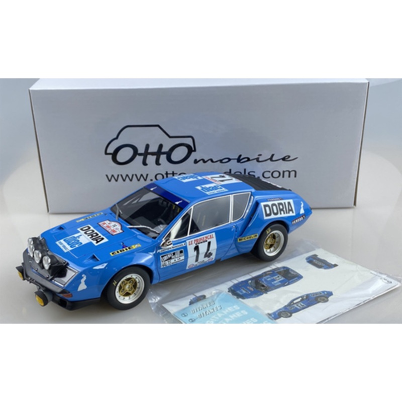 1/18 OTTO Renault Alpine A310 1600 GR.4 Resin Car Model