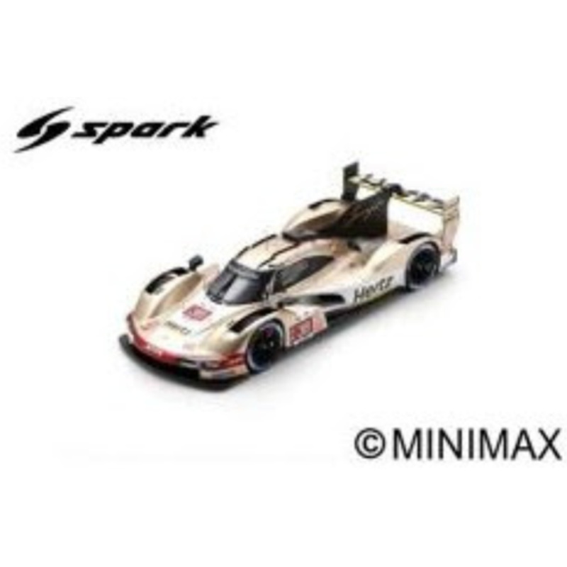 1/18 Spark 2023 Porsche 963 #38 Hertz Team Jota Le Mans 24H A-F. da Costa, W. Stevens, Y.Ye Car Model