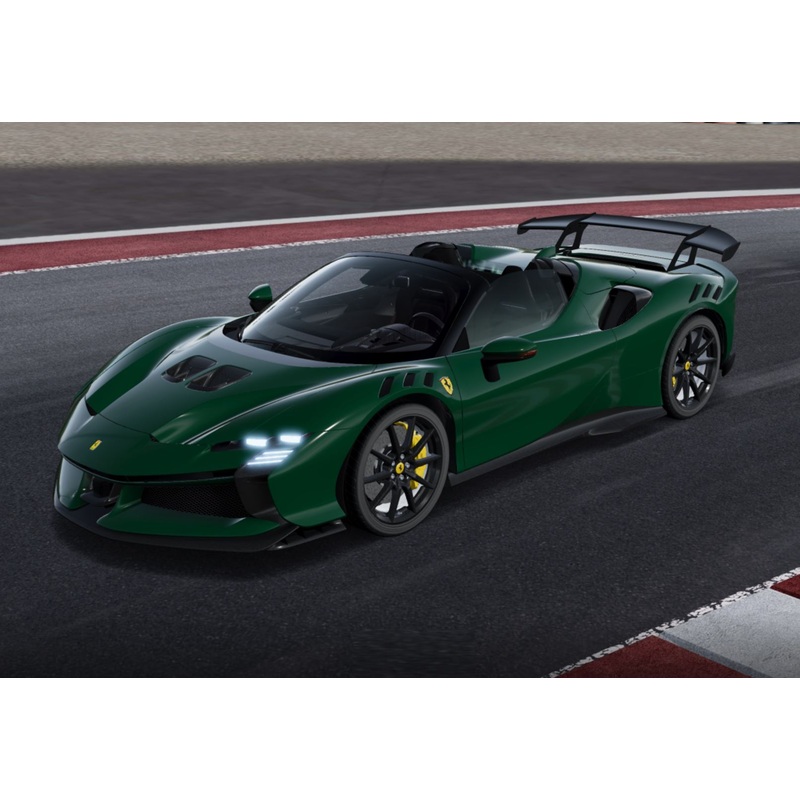 Ferrari - SF90 XX - 1:18 - Spider Verde Gioiello - With Showcase - BBR