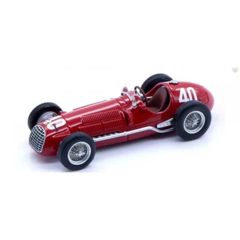 1/43 Tecnomodel Ferrari 125 F1 1950 Monaco GP Driver A. Ascari Car #40 Limited Edition Car Model
