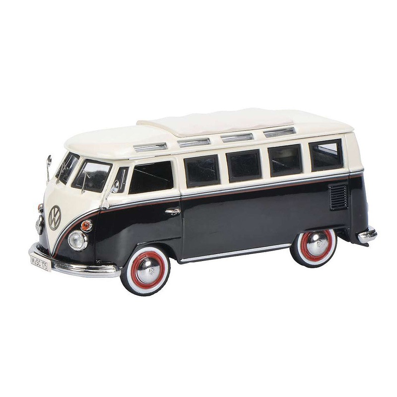 VW T1 Samba in Black and White