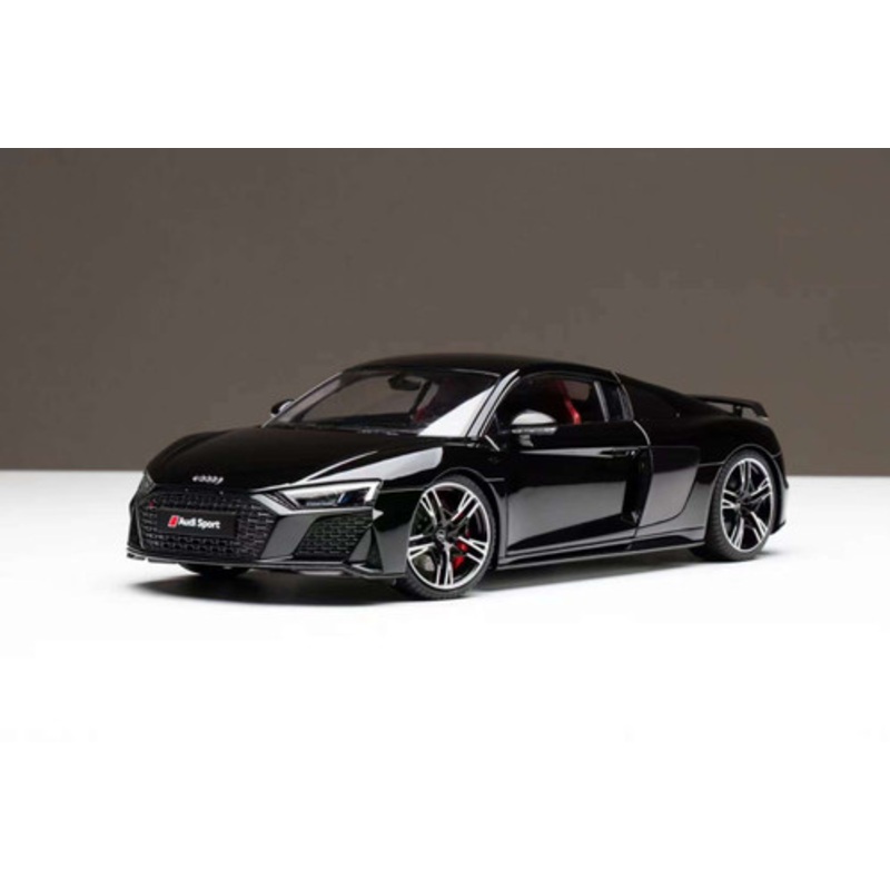 1/18 Kengfai Audi R8 2nd Generation Type 4S Hardtop (Black) Diecast Car Model