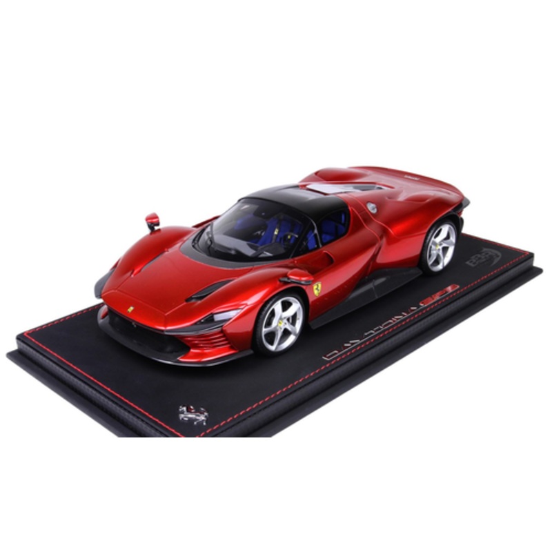 1/18 BBR Ferrari Daytona SP3 Icon Series Closed Roof (Magma Red) Car Model Limited 80 Pieces