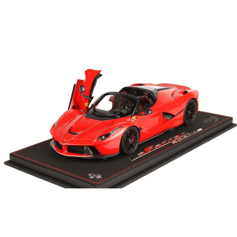 1/18 BBR Ferrari LaFerrari Aperta (Rosso Corsa 322 Red) Diecast Car Model Limited 120 Pieces