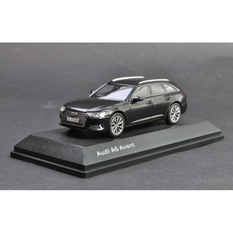 1/43 Dealer Edition Audi A6 Avant (Black) Diecast Car Model