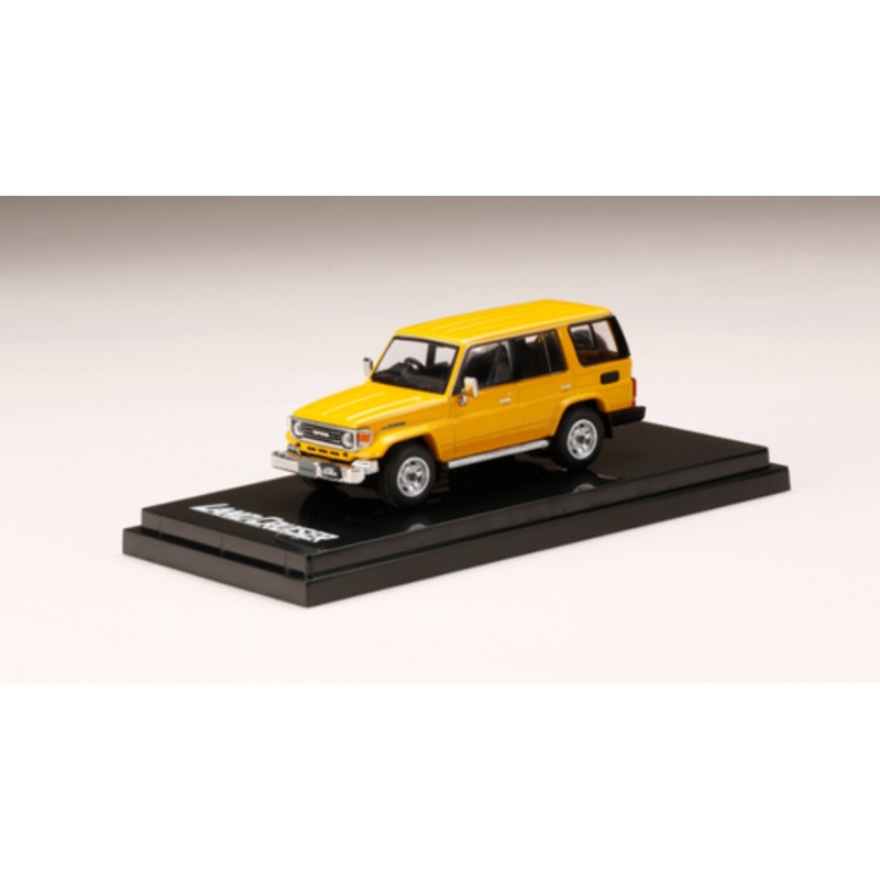 1/64 Hobby Japan Toyota LAND CRUISER 70 ZX 4DOOR 1994 Yellow