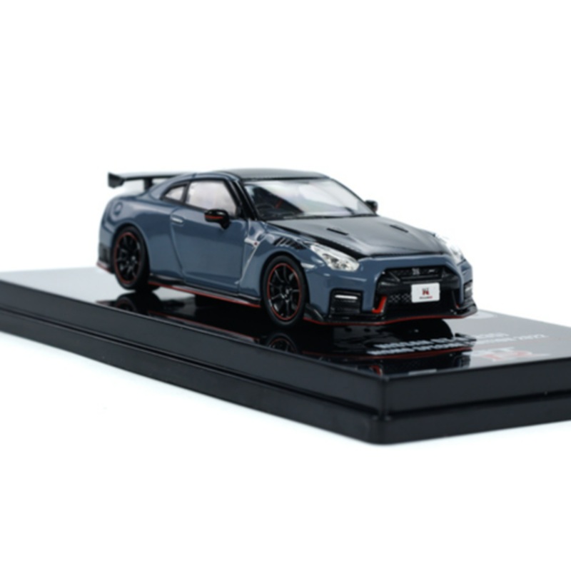 1/64 Inno 2022 Nissan GT-R R35 Nismo Special Edition (Stealth Grey) Diecast Car Model