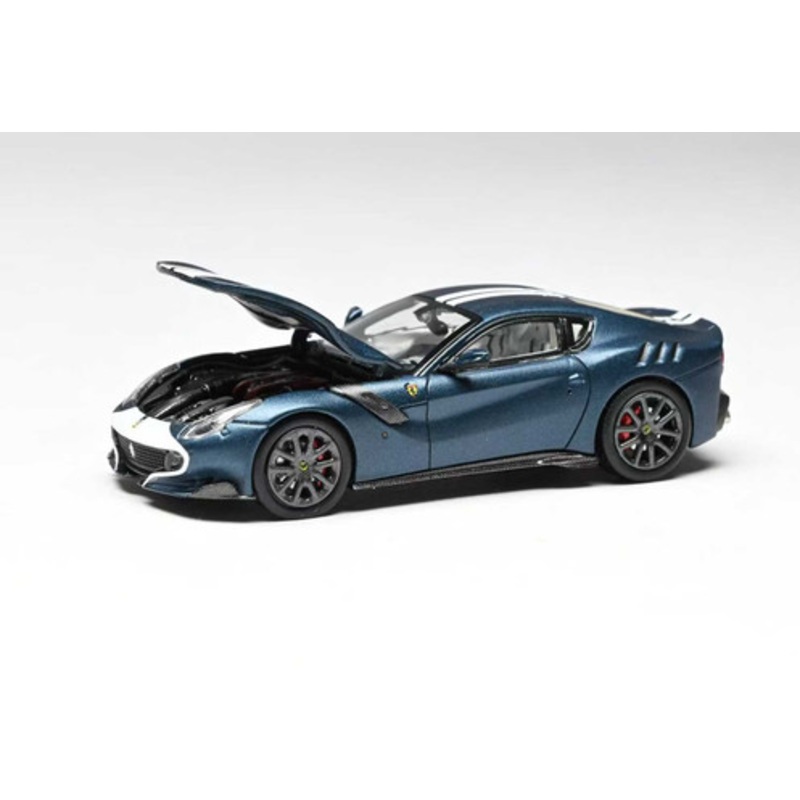 1/64 Stance Hunters Ferrari F12 TDF (Blu Tour De France Metallic Blue) Diecast Car Model