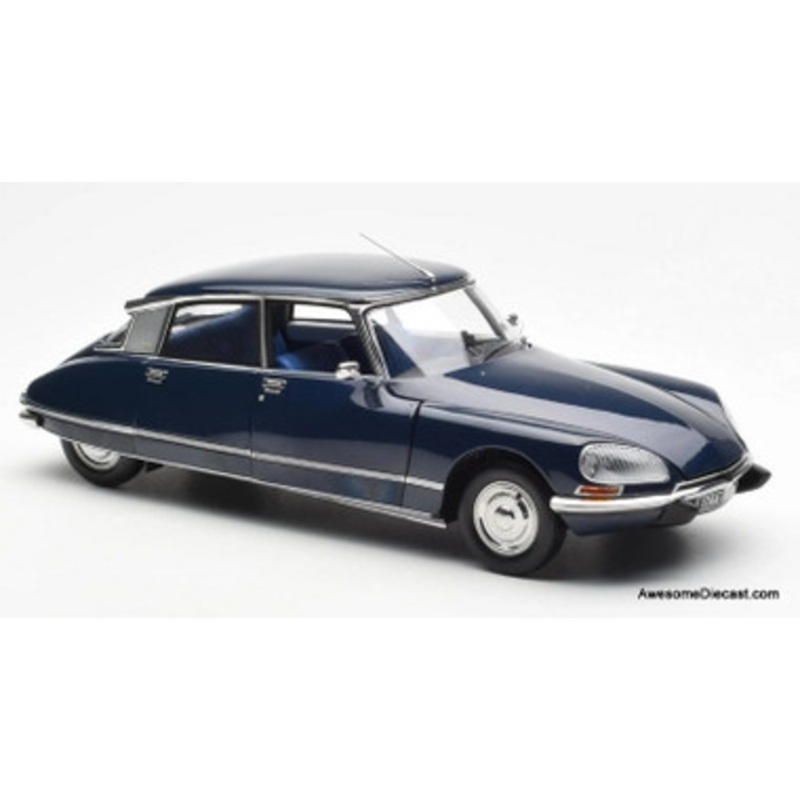 1974 Citroen DS23 Pallas, Orient Blue 1:18 Diecast Model Car by Norev