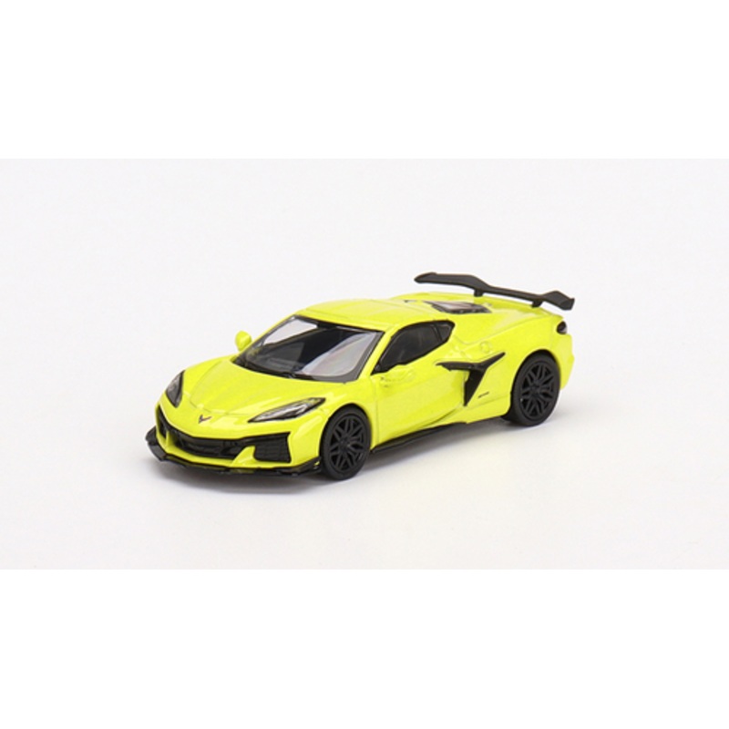 DEFECT 1/64 Mini GT 2023 Chevrolet Corvette Z06 (Accelerate Yellow) Diecast Car Model