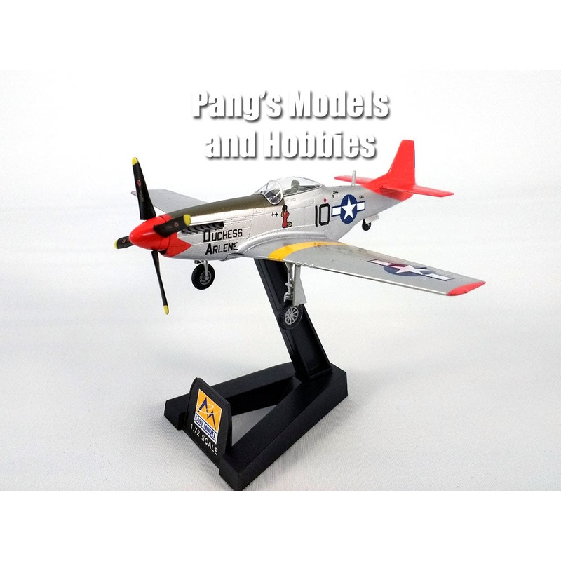 P-51D (P-51) Mustang - Red Tails - Tuskegee Airmen "Dutchess Arlene" 1/72 Scale Assembled and Painted Model by Easy Model