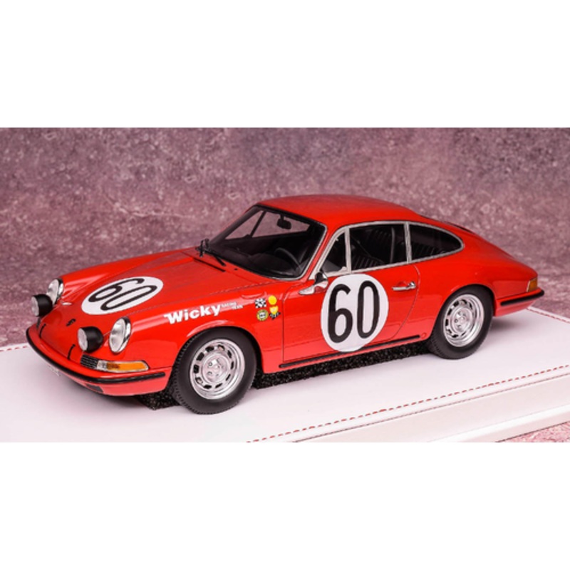 1/18 Ivy 1967 Porsche 911S #60 24H of Le Mans Andrew Wicky, Philippe Farjon Car Model Limited 88 Pieces