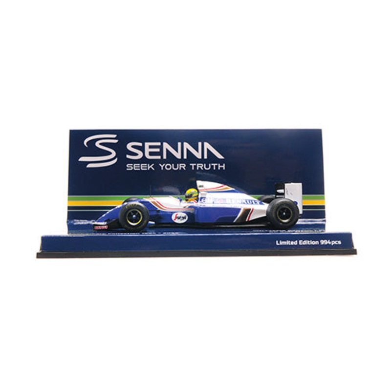 Williams FW16 n.2 (1994) 1:43 - Ayrton Senna - Imola GP 1994 Dirty Version - Minichamps
