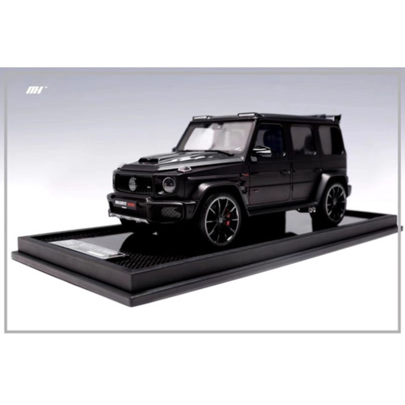 1/18 Motorhelix Mercedes-Benz Mercedes G-Class G63 AMG Brabus 800 (Matte Black) Resin Car Model Limited 199 Pieces