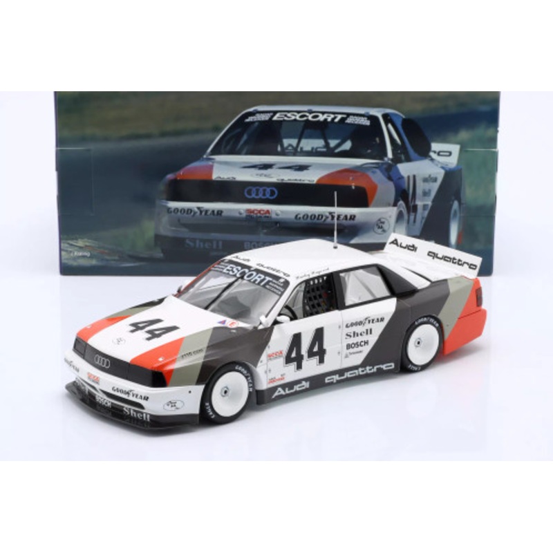 1/18 Werk83 1988 Audi 200 Quattro #44 Winner Dallas Trans-Am Champion Audi of America Hurley Haywood Diecast Car Model