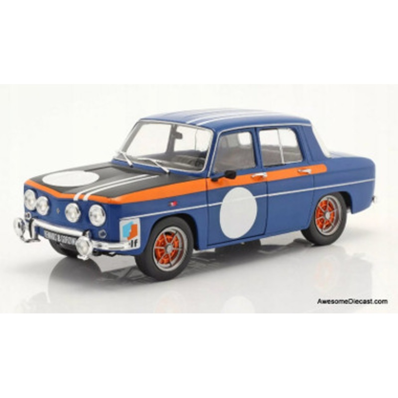 1967 Renault 8 Gordini Coupe 1300, Blue 1:18 Diecast Model Car by Solido